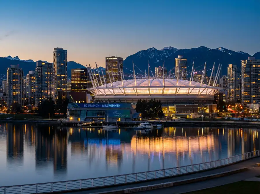 BC Place in Vancouver, Schauplatz des WM-Gruppenspiels Schweiz gegen Kanada