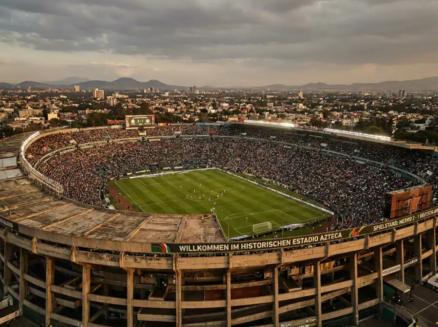 Estadio Azteca in Mexico City, Austragungsort des WM-Eröffnungsspiels 2026